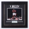 Image 1 : Muhammad Ali Signed Custom Framed Display (JSA LOA)