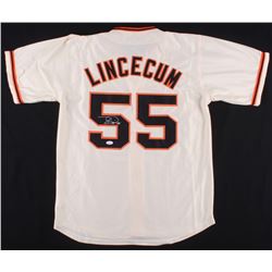 Tim Lincecum Signed Giants Jersey (JSA COA)