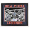 Image 1 : Mike Tyson, Doc Gooden & Darryl Strawberry Signed NY Legends 22x26 Framed Photo Display (JSA COA)