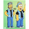Image 1 : Tommy Chong Signed "The Simpsons" 8x10 Photo (JSA COA)