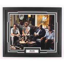 Mike Tyson Signed  The Hangover  22x26 Custom Framed Photo Display (JSA COA)