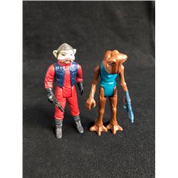 VINTAGE STAR WARS ACTION FIGURE LOT (NIEN NUNB & HAMMERHEAD)