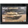 Image 1 : 1:35 SCALE M1A1 ABRAMS MAIN BATTLE TANK 1991 DESERT STORM EDITION