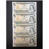 Image 1 : 1973 $1 UNCIRCULATED SEQUENTIAL CANADIAN BANK NOTES