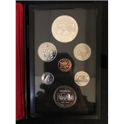 1974 Canada 7 Coin Prestige Silver Dollar Specimen Set