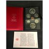 Image 2 : 1976 Canada 7 Coin Prestige Silver Dollar PROOF Set