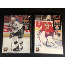 300 PIECE NHL POSTER LOT (W. GRETZKY/ P. ROY)