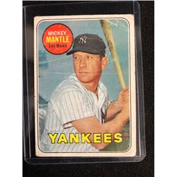 1969 Topps #500 Mickey Mantle