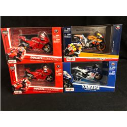 MAISTO 1:18 SCALE DIE-CAST MOTORCYCLE LOT