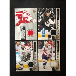 UPPER DECK GAME JERSEY HOCKEY CARD LOT