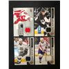 Image 1 : UPPER DECK GAME JERSEY HOCKEY CARD LOT