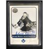 Image 1 : JOHNNY BOWER SIGNED FLEER GREATS OF THE GAME HOCKEY CARD