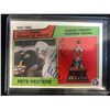 Image 1 : PETE PETERS SIGNED 1982-83 VEZINA TROPHY WINNER HOCKEY CARD