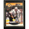 Image 1 : RAY BOURQUE SIGNED NHL PRO SET HOCKEY CARD