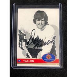 DALE TALLON SIGNED 1972 TEAM CANADA HOCKEY CARD