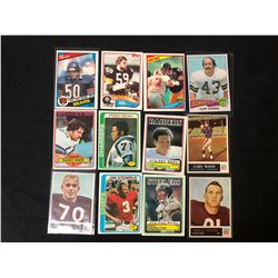 FOOTBALL TRADING CARDS LOT (VARIOUS YEARS)