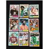 Image 1 : 1981 TOPPS FOOTBALL CARD LOT