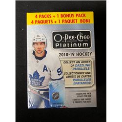 2018-19 O-PEE-CHEE PLATINUM HOCKEY BLASTER BOX