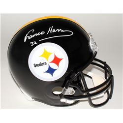 Franco Harris Signed Steelers Full-Size Helmet (JSA COA)