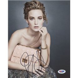 Jennifer Lawrence Signed 8x10 Photo (PSA COA)