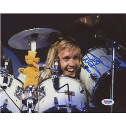 Nicko McBrain Signed "Iron Maiden" 8x10 Photo (PSA COA)
