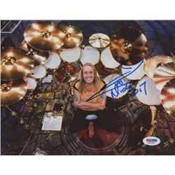 Nicko McBrain Signed "Iron Maiden" 8x10 Photo (PSA COA)