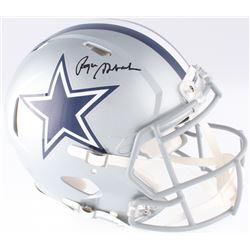 Roger Staubach Signed Dallas Cowboys Full-Size Authentic On-Field Speed Helmet (JSA COA)