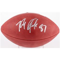 Rob Gronkowski Signed Super Bowl LI "The Duke" Logo Football (Radtke COA)