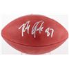 Image 1 : Rob Gronkowski Signed Super Bowl LI "The Duke" Logo Football (Radtke COA)