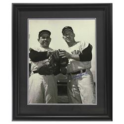 Whitey Ford Signed Yankees 23x27 Custom Framed Photo Display (Steiner Hologram)