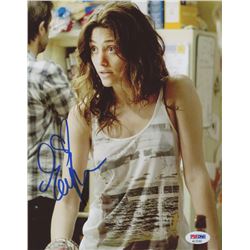Emmy Rossum Signed "Shameless" 8x10 Photo (PSA COA)