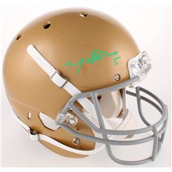 Manti Te'o Signed Notre Dame Fighting Irish Full-Size Helmet (Radtke COA)