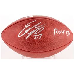 Eddie Lacy Signed Official NFL Game Ball Inscribed "ROY '13" (Radtke Hologram)