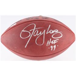 Lawrence Taylor Signed Official NFL Game Ball Inscribed "HOF '99" (Radkte COA)