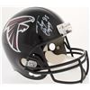 Image 1 : Tony Gonzalez Signed Falcons Full-Size Helmet (Radtke COA)