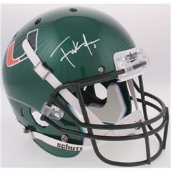 Frank Gore Signed Miami Hurricanes Full-Size Helmet (Radtke COA)