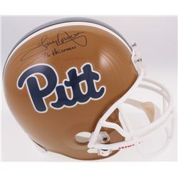 Tony Dorsett Signed Pittsburgh Panthers Full-Size Helmet Inscribed "76 Heisman" (Radtke COA)