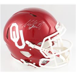 Adrian Peterson Signed Oklahoma Sooners Full-Size Authentic On-Field Speed Helmet (Fanatics Hologram