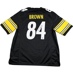 Antonio Brown Signed Pittsburgh Steelers Jersey Inscribed "Steeler Nation" (Steiner COA)