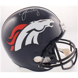 John Elway Signed Broncos Full-Size Helmet (JSA COA  Elway Hologram)