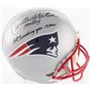 Image 1 : Curtis Martin Signed Patriots Full-Size Helmet Inscribed "1995 ROY", "1485 Rushing Yds"  "15 TD's" L
