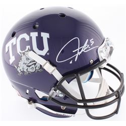 LaDainian Tomlinson Signed TCU Horned Frogs Full-Size Helmet (Radtke COA  Tomlinson Hologram)