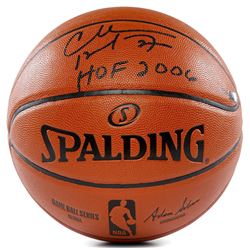 Charles Barkley Signed NBA Game Ball Series Basketball Inscribed "HOF 2006" (Panini COA)