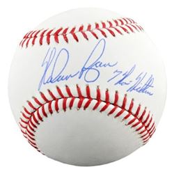 Nolan Ryan Signed OML Baseball Inscribed "7 No Hitters" (Fanatics Hologram)