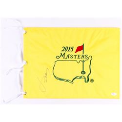 Jordan Spieth Signed 2015 Masters Golf Pin Flag (JSA LOA)