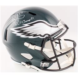 Alshon Jeffery Signed Eagles Full-Size Speed Helmet Inscribed "SBLII Champs!!!" (Fanatics Hologram)