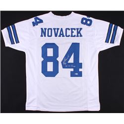 Jay Novacek Signed Jersey Inscribed "3x SB Champs" (Beckett COA)
