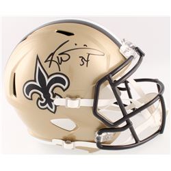 Ricky Williams Signed Saints Full-Size Speed Helmet (Radtke COA)