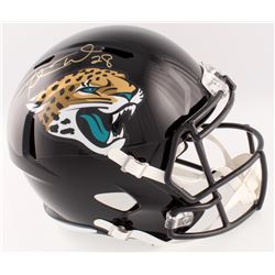 Fred Taylor Signed Jaguars Full-Size Speed Helmet (Beckett COA)