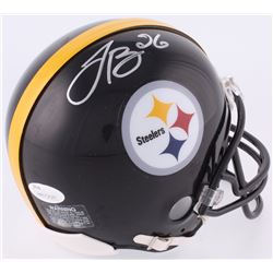LeVeon Bell Signed Steelers Mini-Helmet (JSA COA)